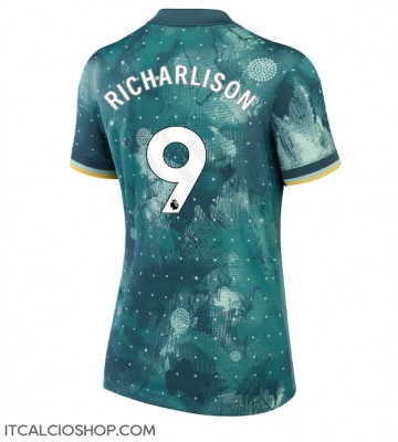 Tottenham Hotspur Richarlison #9 Terza Maglia Femmina 2024-25 Manica Corta